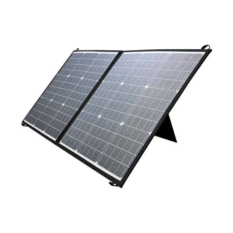 Solpanel vikbar 2x55w