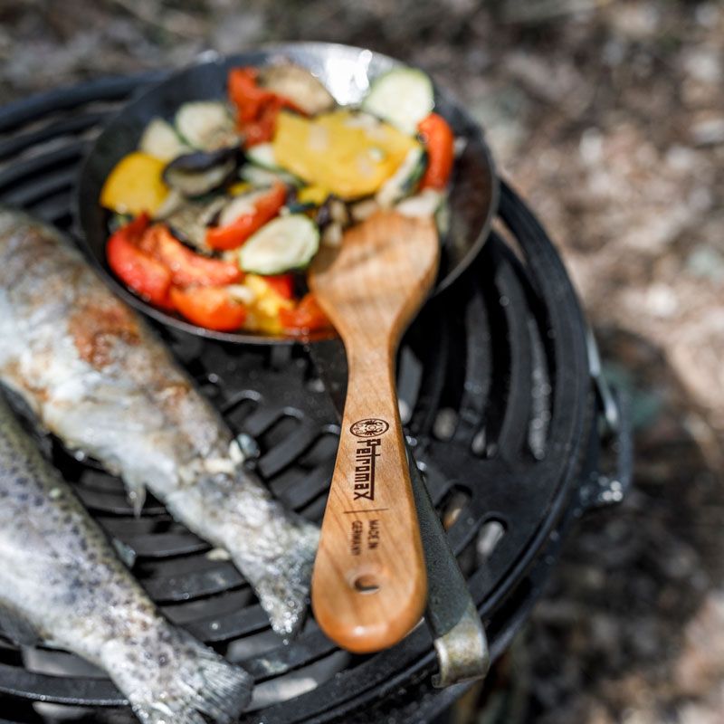 Wooden spoon with branding