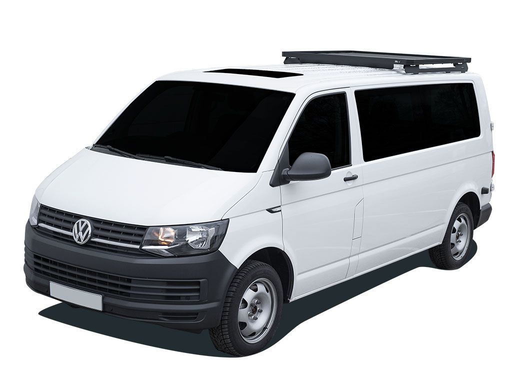 VOLKSWAGEN T5/T6 TRANSPORTER LWB (2003-CURRENT) SLIMLINE II 1/2 ROOF RACK KIT