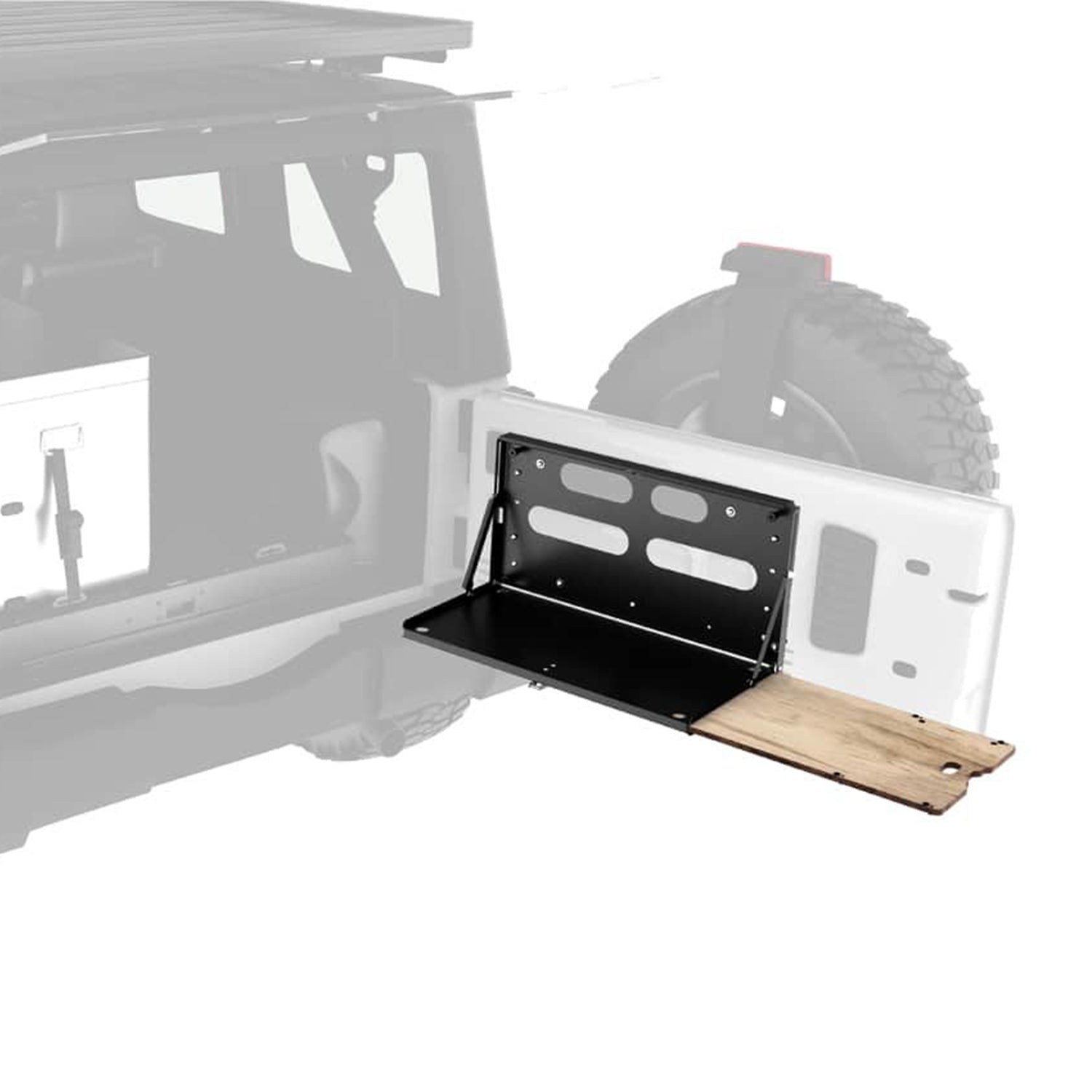 Drop down table tailgate