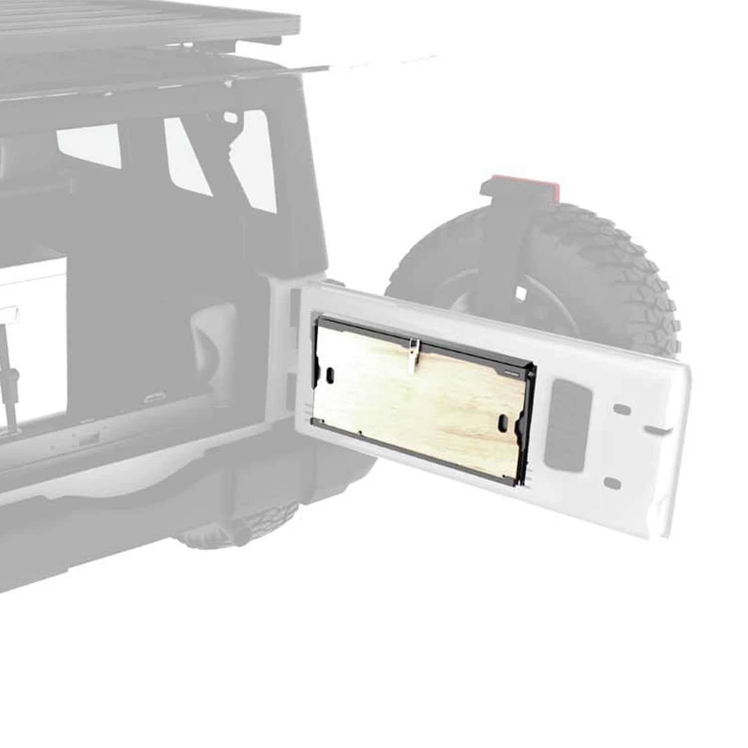 Drop down table tailgate