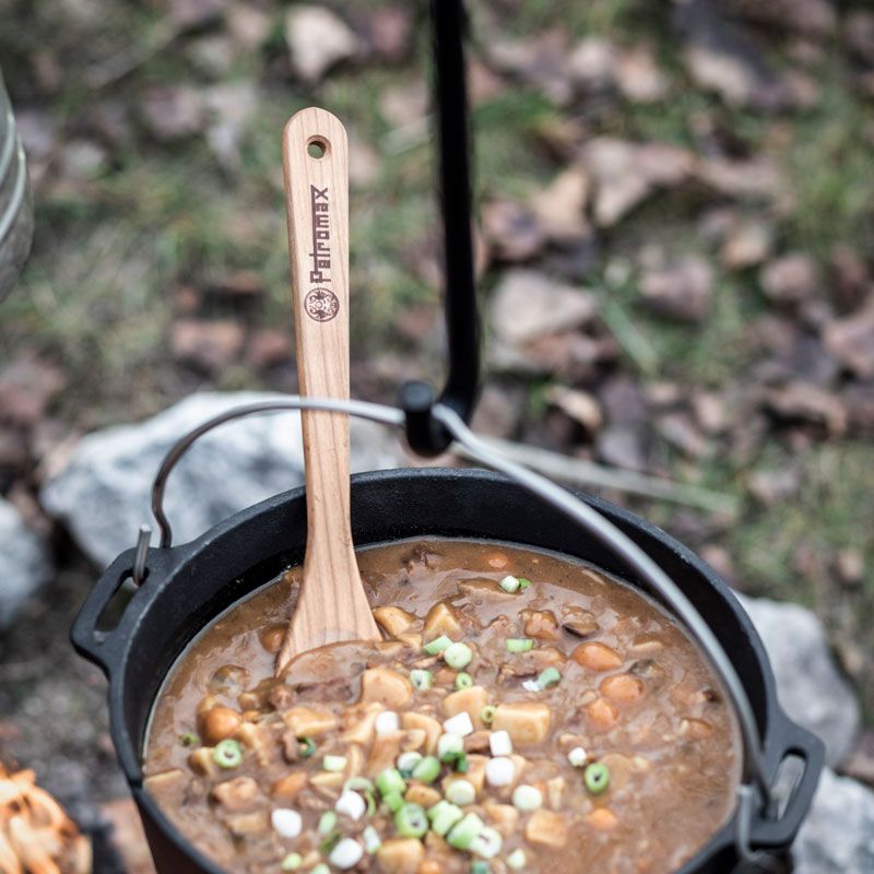 Wooden spoon with branding